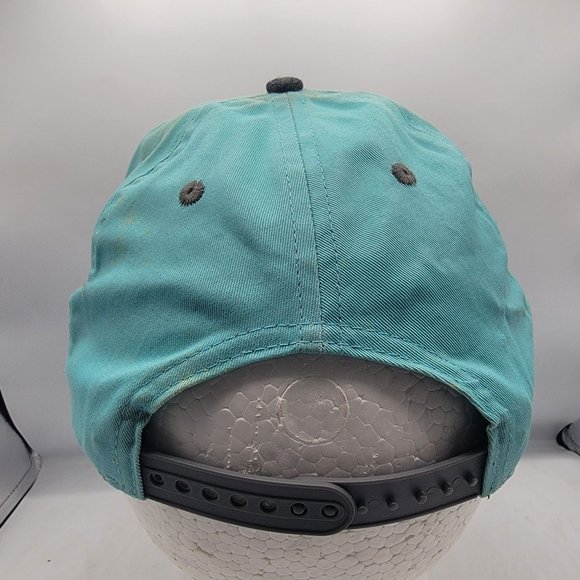 FAM Hawaii Stay Rooted Adults Light Blue Snapback Hat Cap Double Portion Supply - Picture 3 of 9